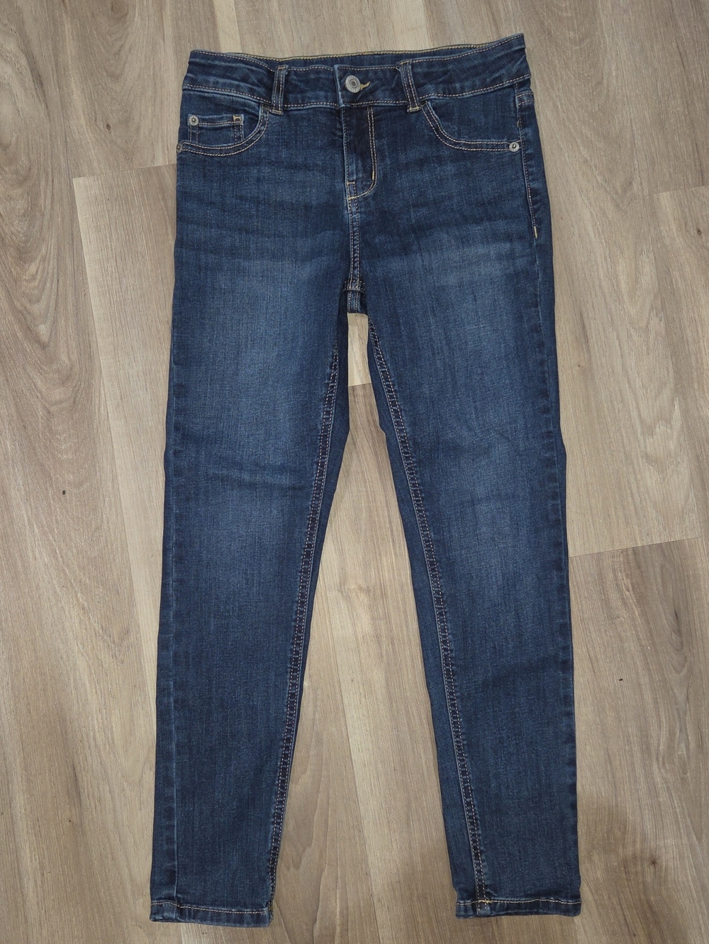•Thereabouts• Little Girls Mid-rise Skinny Blue Jeans